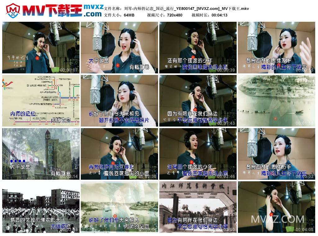 刘琴-内师的记恋_国语_流行_YE800147